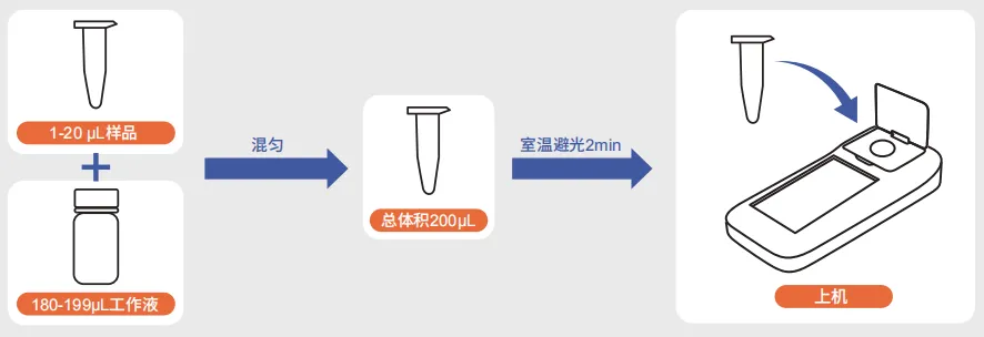 QFluo-1荧光计使用流程