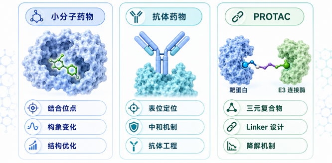 Cryo-EM 在小分子、抗体和 PROTAC 研发中的应用